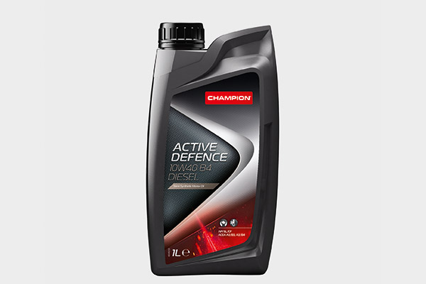 Ulei de Motor Semisintetic CHAMPION Active Defence 10W40 B4 pentru Motoare Diesel, 1 Litru